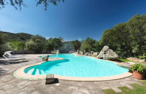 3 bedrooms house with shared pool furnished garden and wifi at Porto Rotondo 2 km away from the beach